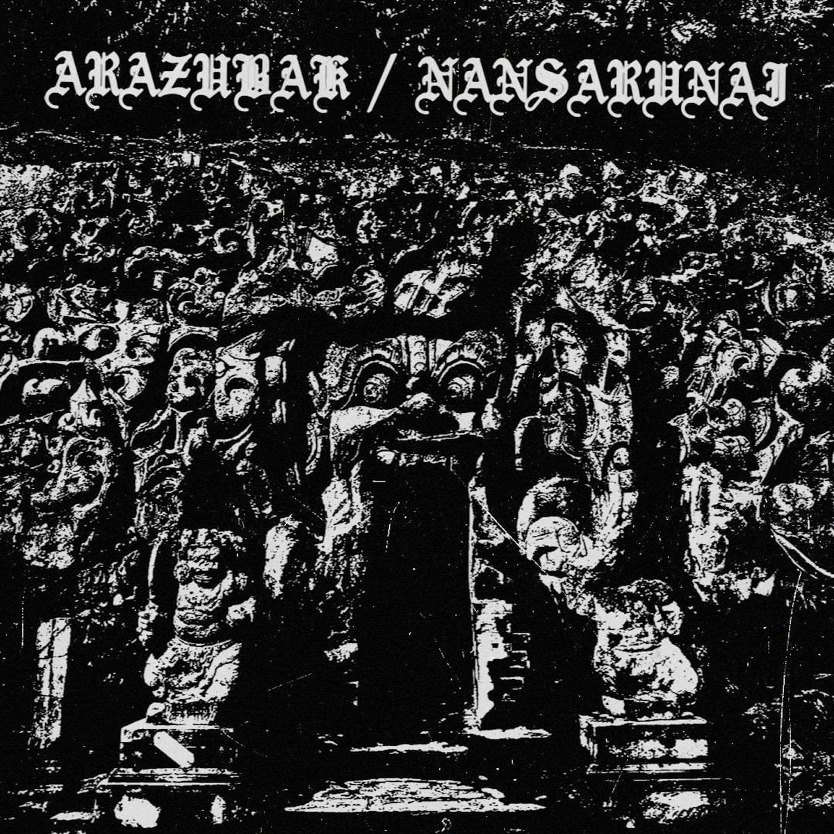 [SOLD OUT] ARAZUBAK / NANSARUNAI "Split" CD (digipak)