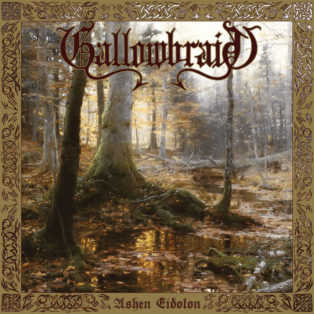 GALLOWBRAID "Ashen Eidolon" Deluxe Vinyl LP (color, lim. 378, gatefold, poster, sticker)