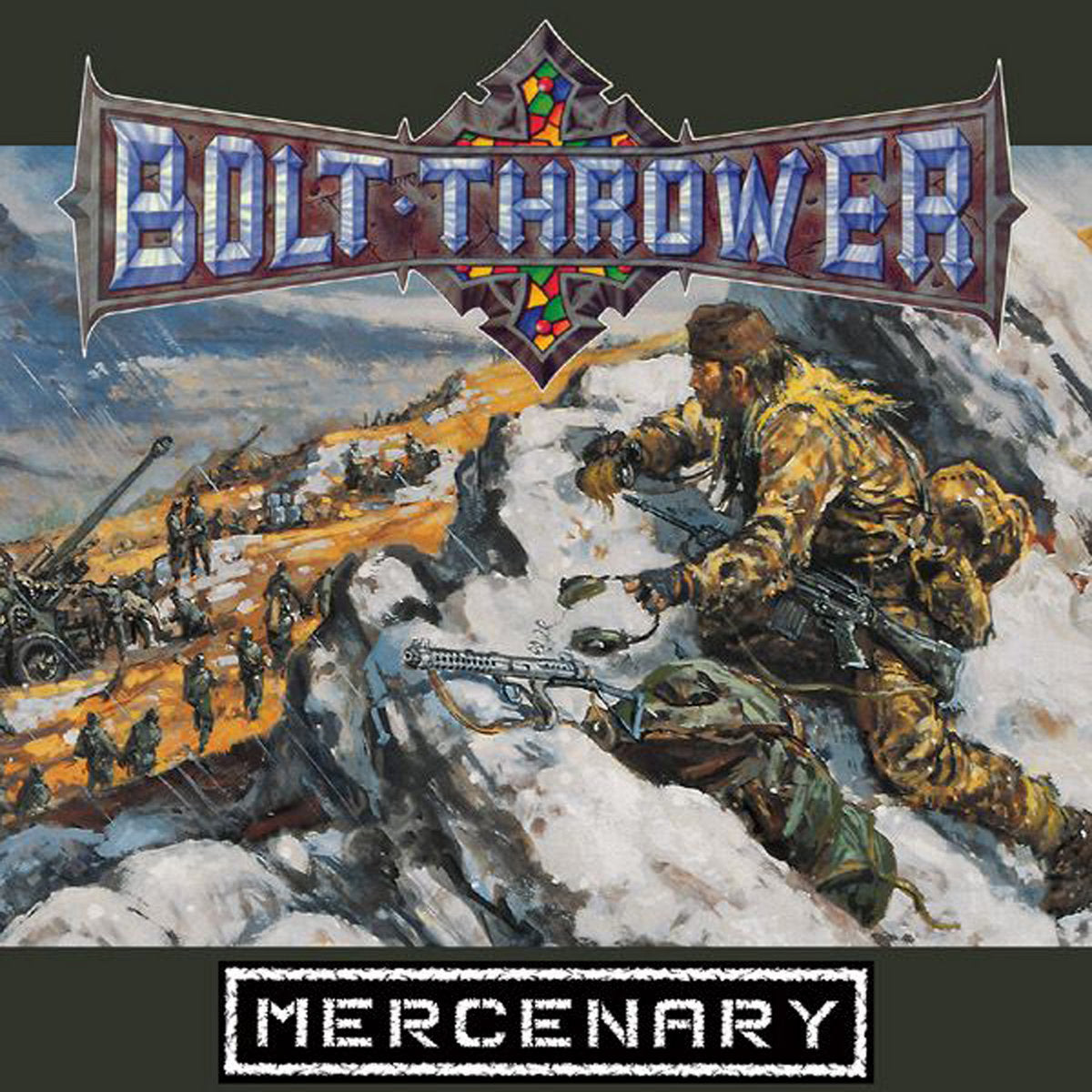 [SOLD OUT] BOLT THROWER "Mercenary" vinyl LP (gatefold, lim. 500 w/ giant poster)