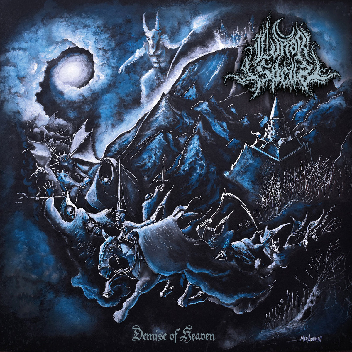 [SOLD OUT] LUNAR SPELLS "Demise of Heaven" CD (digipak, lim.999)