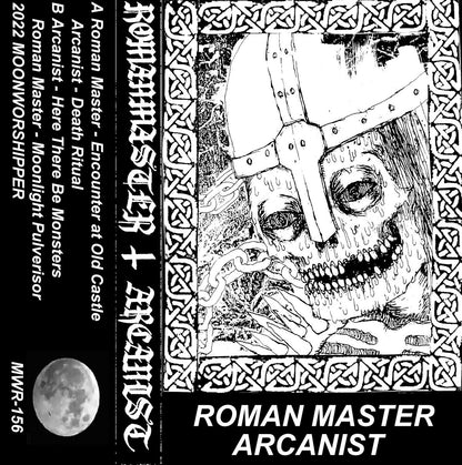 [SOLD OUT] ROMAN MASTER / ARCANIST "Split" cassette tape (lim.100)