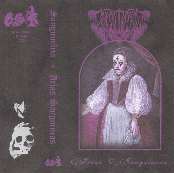 [SOLD OUT] SANGUINARIA "Árias Sanguíneas" cassette tape