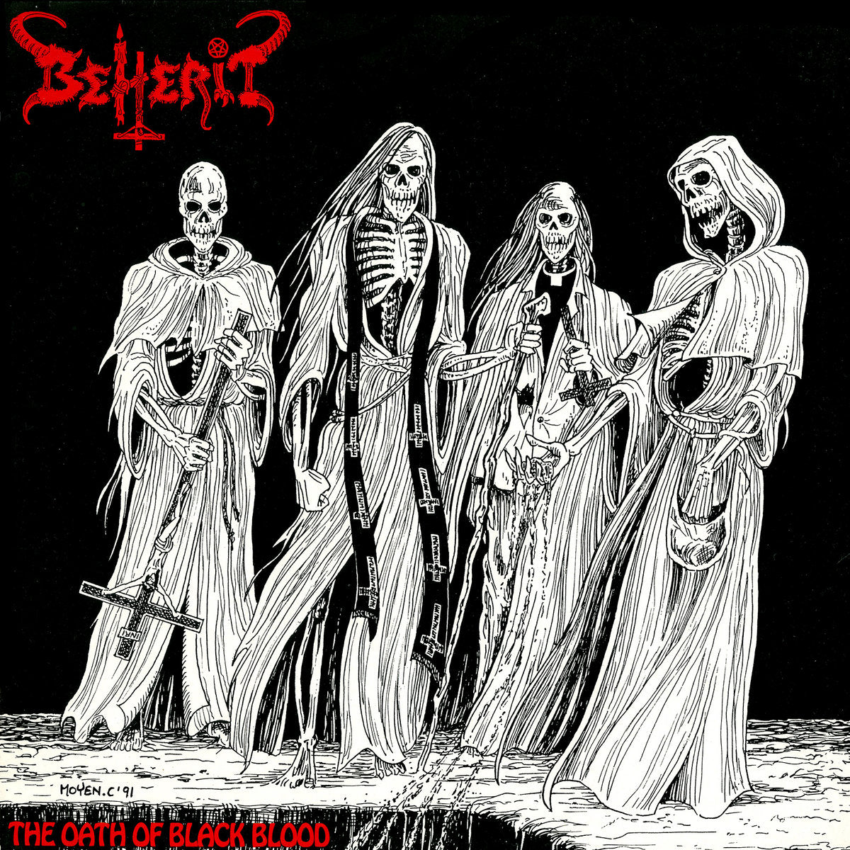 [SOLD OUT] BEHERIT "The Oath of Black Blood" CD
