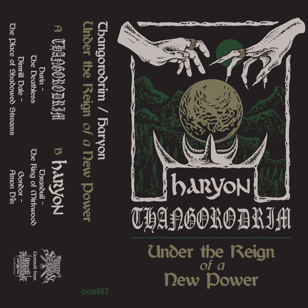 THANGORODRIM / HARYON "Under the Reign of a New Power" Cassette Tape [w/ slipcase]