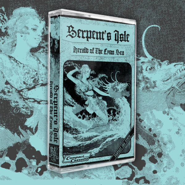 [SOLD OUT] SERPENT'S ISLE "Herald of the Cyan Sea" cassette tape