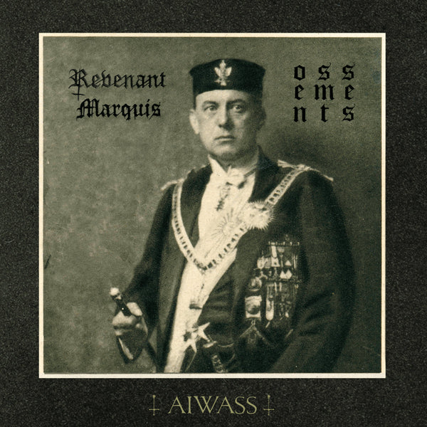 [SOLD OUT] REVENANT MARQUIS / OSSEMENTS "Aiwass" split vinyl LP (lim.200)