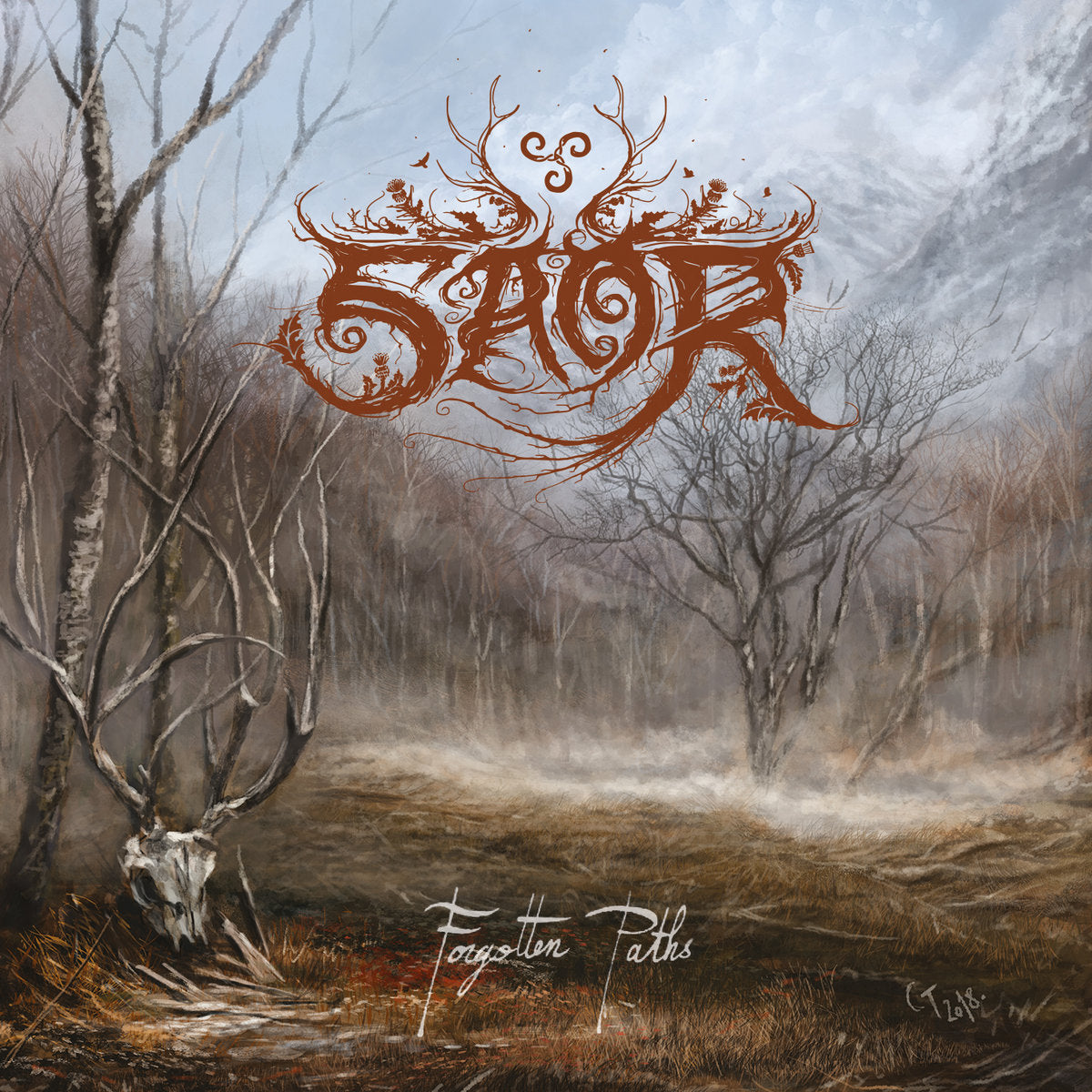 [SOLD OUT] SAOR "Forgotten Paths" vinyl LP (color)