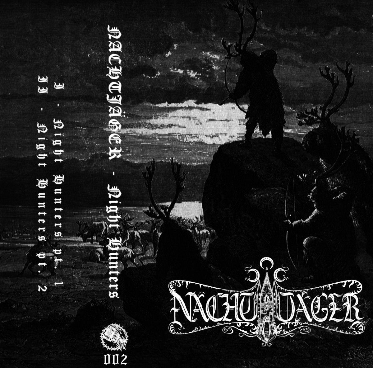[SOLD OUT] NACHTJÄGER "Night Hunters" cassette tape (lim.50)