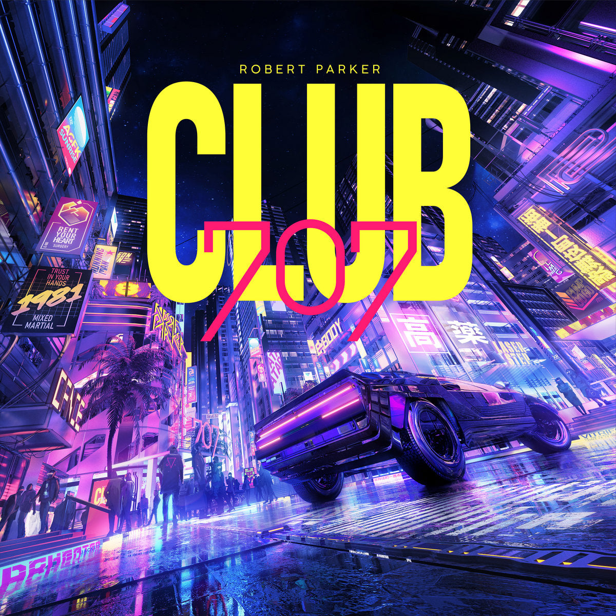 [SOLD OUT] ROBERT PARKER "Club 707" vinyl LP (color, gatefold, 180g)