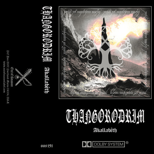 THANGORODRIM "Akallabeth" Cassette Tape