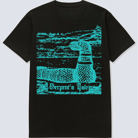 SERPENT'S ISLE "Sea Serpent" T-Shirt [BLACK]