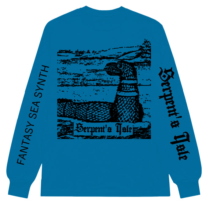 [SOLD OUT] SERPENT'S ISLE "Sea Serpent" Long Sleeve Shirt [BLUE]