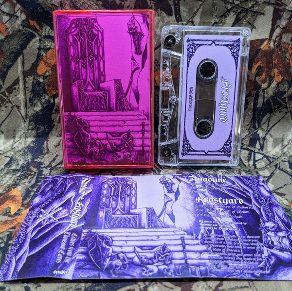[SOLD OUT] FROSTGARD / ANADÛNÊ "Echoes from the Thousand Caves" Cassette Tape (lim.150)