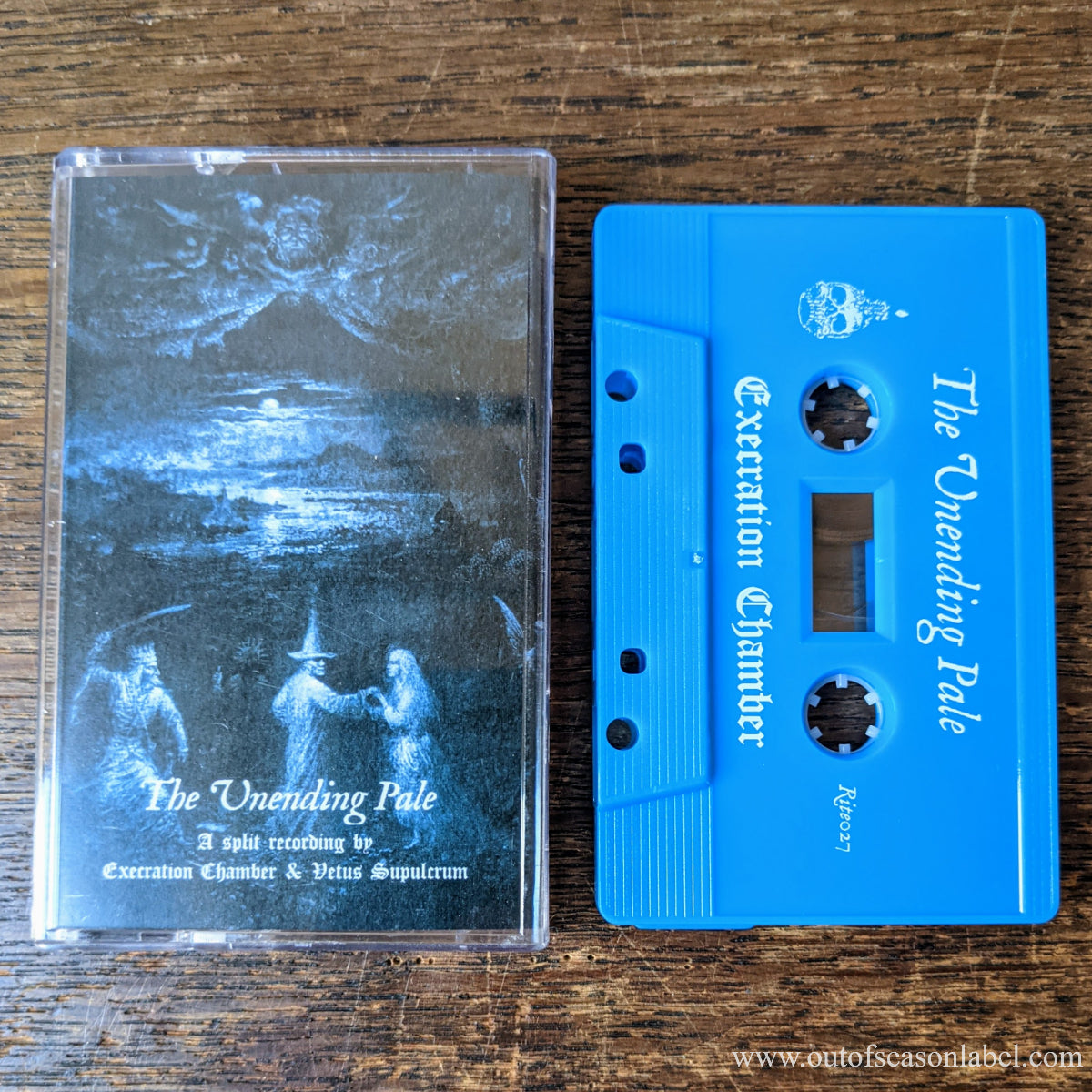 [SOLD OUT] EXECRATION CHAMBER / VETUS SUPULCRUM split Cassette Tape (Lim. 100)