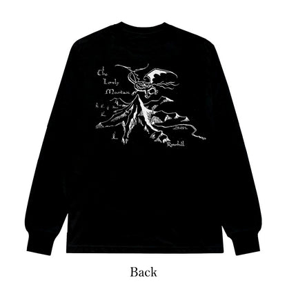 GRIMDOR "Shadow of the Past" 4-Sided Long Sleeve Shirt [BLACK]
