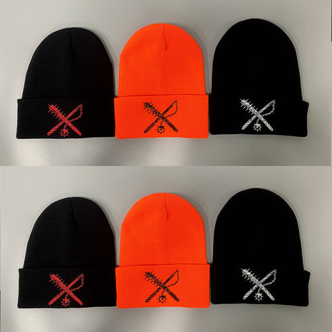 OUT OF SEASON "Weapons" Embroidered Beanie Winter Hats [various colorways]