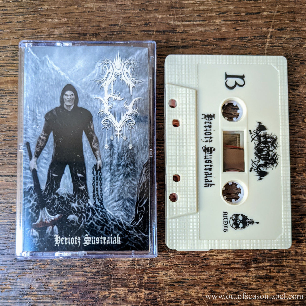 [SOLD OUT] ELFFOR "Heriotz Sustraiak" Cassette Tape (Lim. 100)