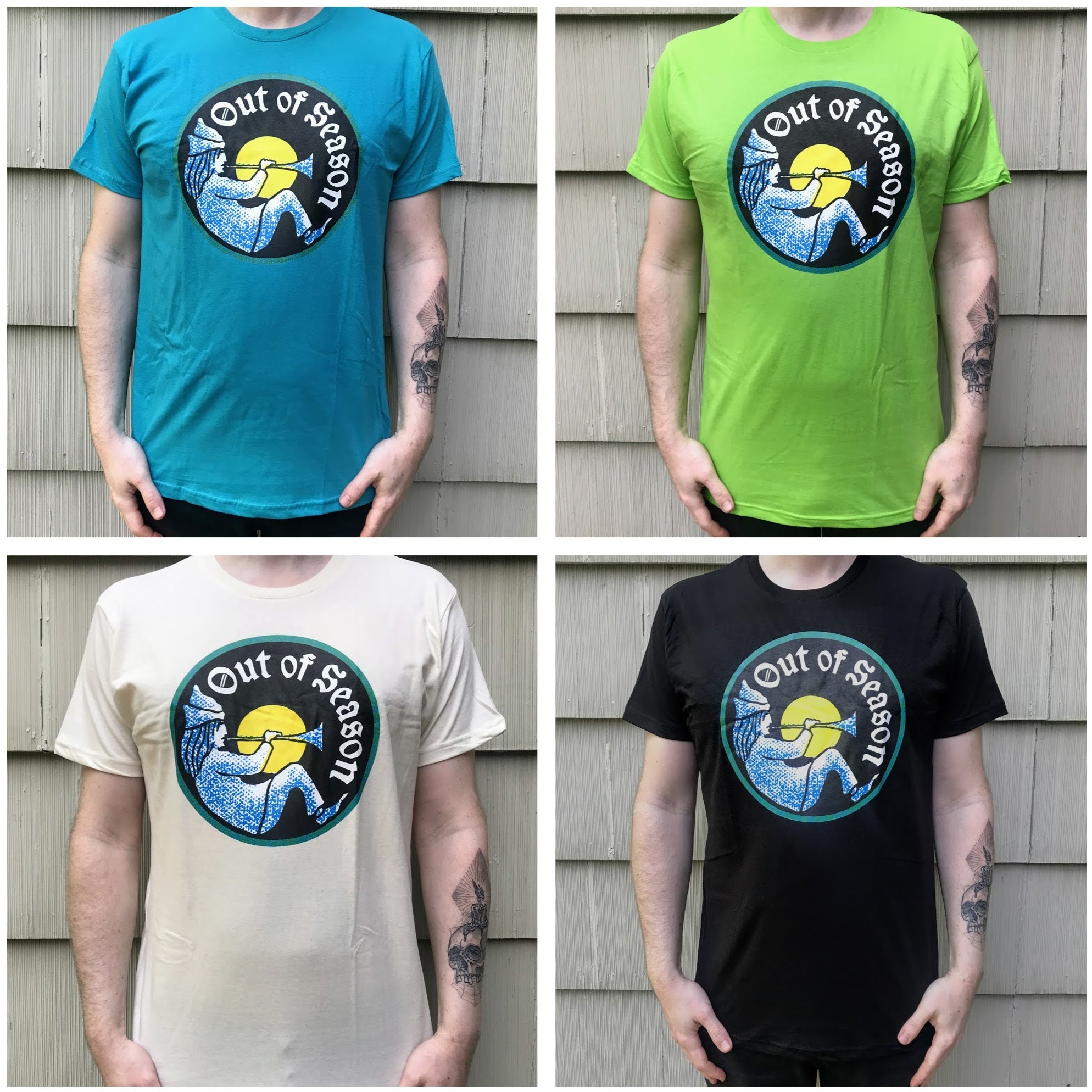 OUT OF SEASON "Spoony Bard" T-Shirt [4 Colors Available]