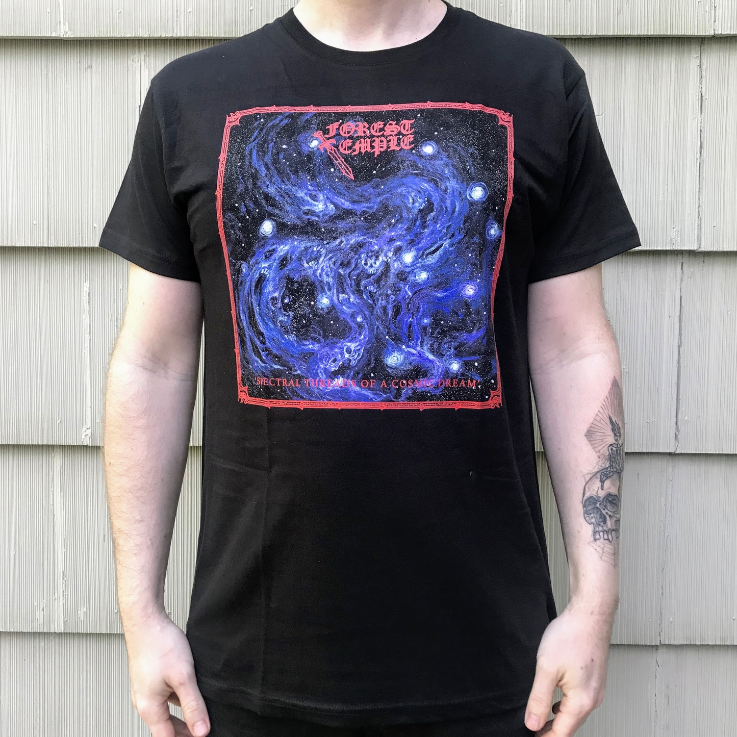 [SOLD OUT] FOREST TEMPLE "Spectral Threads..." T-Shirt [BLACK]
