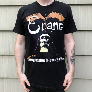 [SOLD OUT] ERANG "Imagination Never Fails (Brown Skull)" T-Shirt [BLACK]