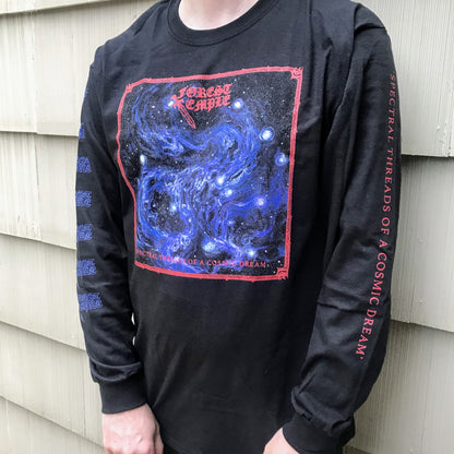 [SOLD OUT] FOREST TEMPLE "Spectral Threads" Long Sleeve Shirt [BLACK]