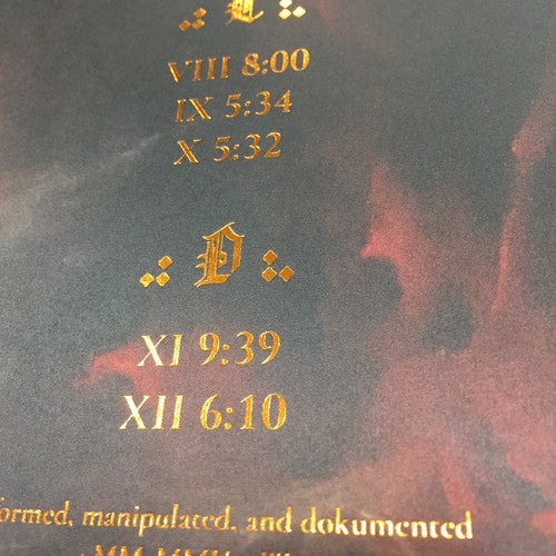 [SOLD OUT] LURKER OF CHALICE "Tellurian Slaked Furnace" vinyl 2xLP (gatefold w/poster)