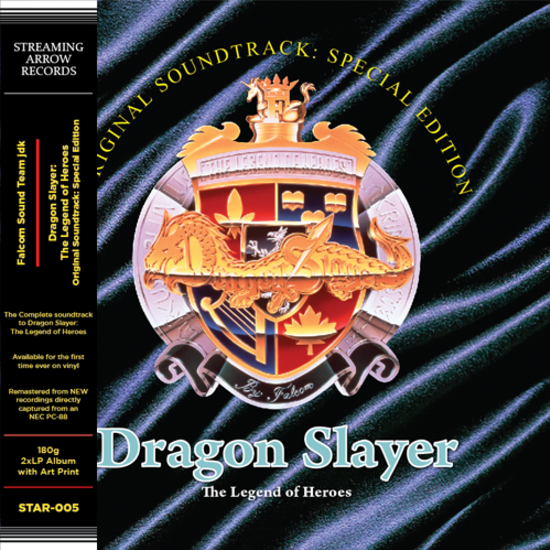 [SOLD OUT] DRAGON SLAYER: The Legend of Heroes - Video Game Soundtrack CD (w/ obi)