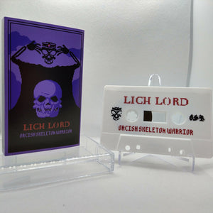 [SOLD OUT] LICH LORD "Orchish Skeleton Warrior" cassette tape