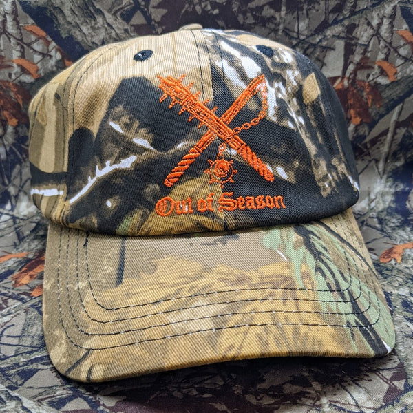 OUT OF SEASON "NEDSM" Embroidered Dad Hat [Black]