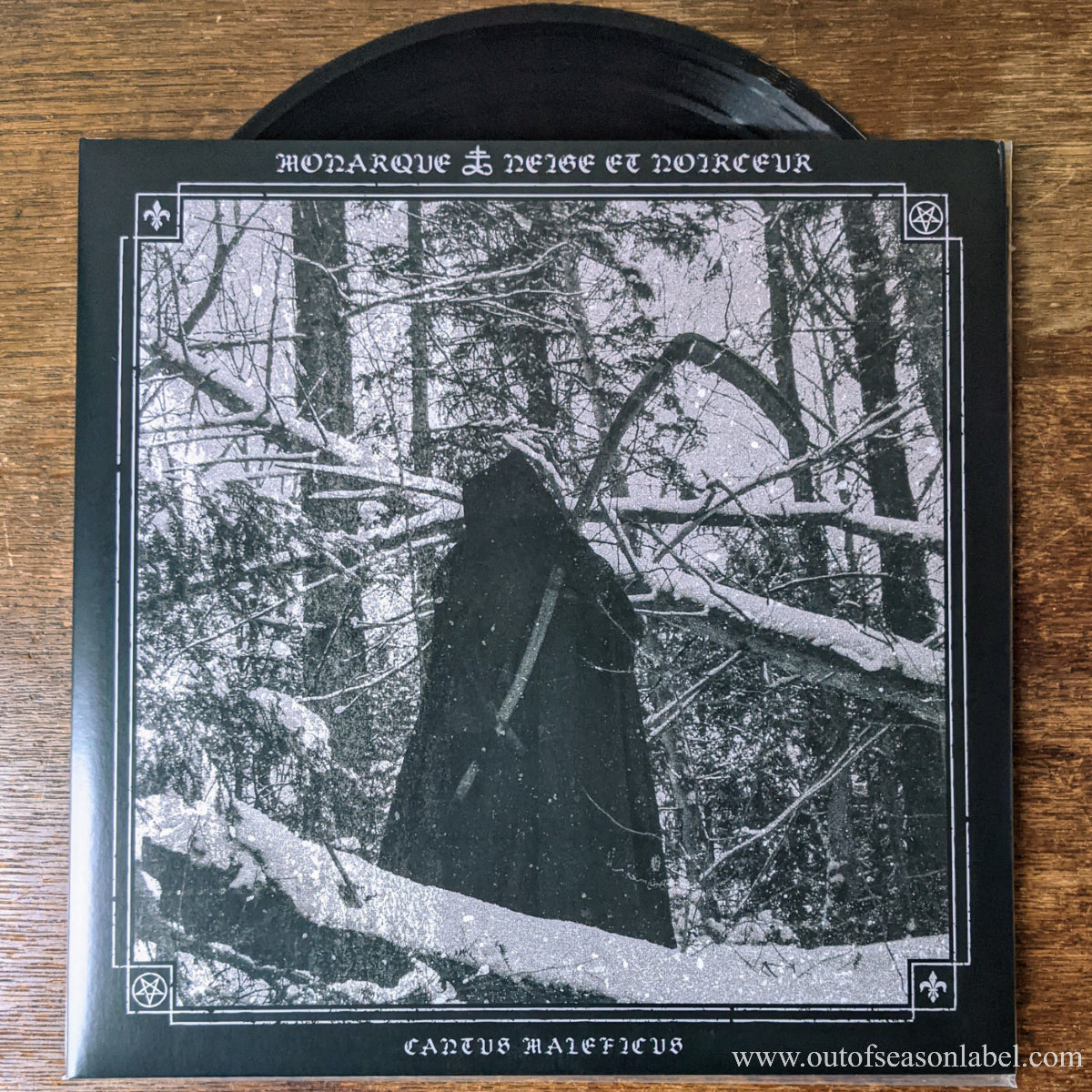 [SOLD OUT] MONARQUE / NEIGE ET NOIRCEUR split Vinyl LP (Gatefold, Color)