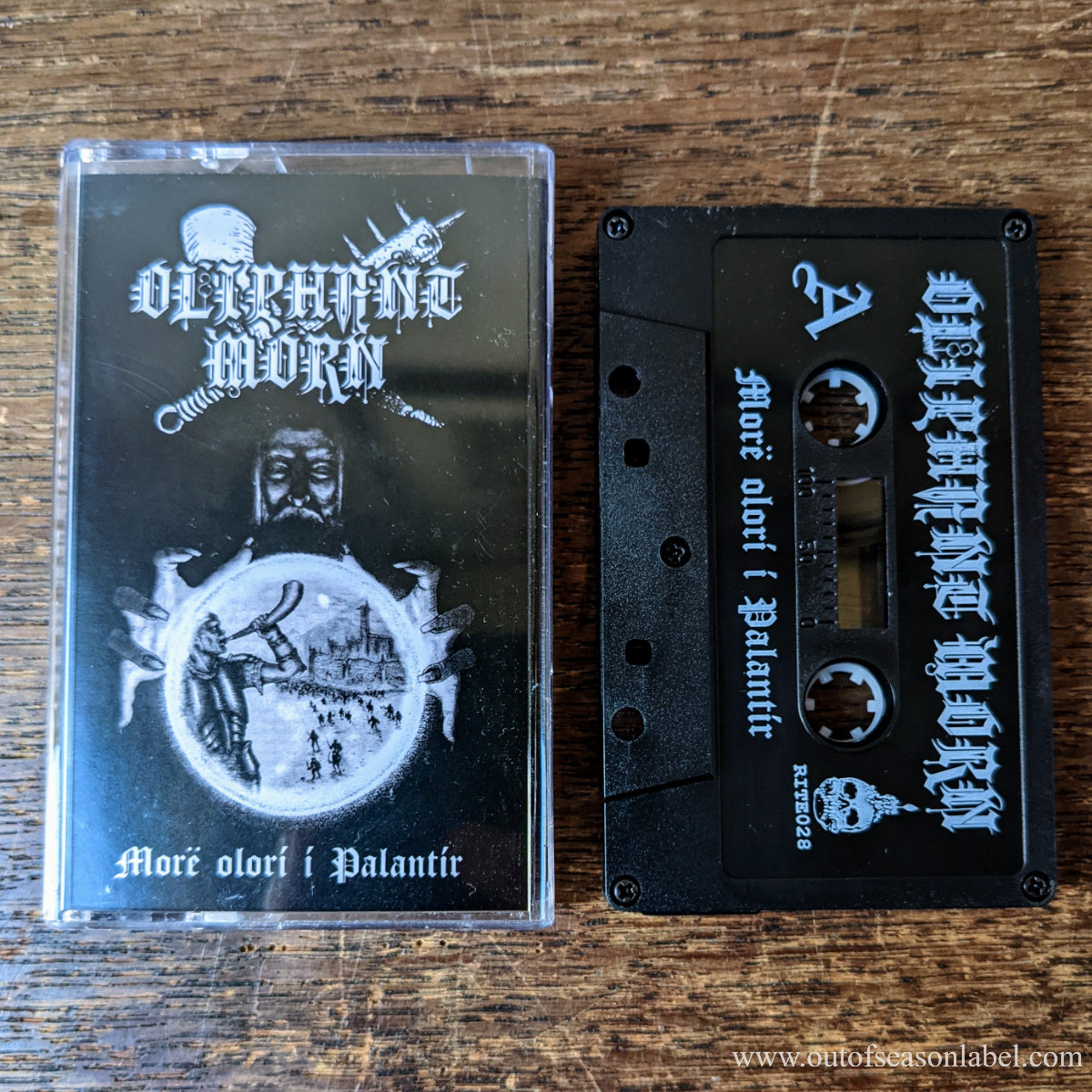 [SOLD OUT] OLIPHANT MORN "Morë Olori I Palantir" Cassette Tape (Lim. 75)