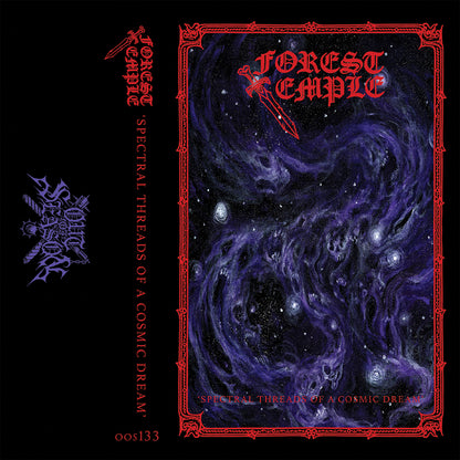 [SOLD OUT] FOREST TEMPLE "Spectral Threads of a Cosmic Dream" Cassette Tape