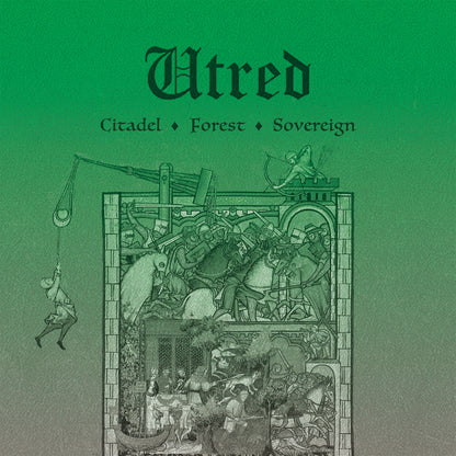 [SOLD OUT] UTRED "Citadel - Forest - Sovereign" vinyl 2xLP (lim. 200)