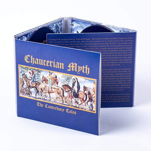[SOLD OUT] CHAUCERIAN MYTH "The Canterbury Tales" 3xCD (digipak)