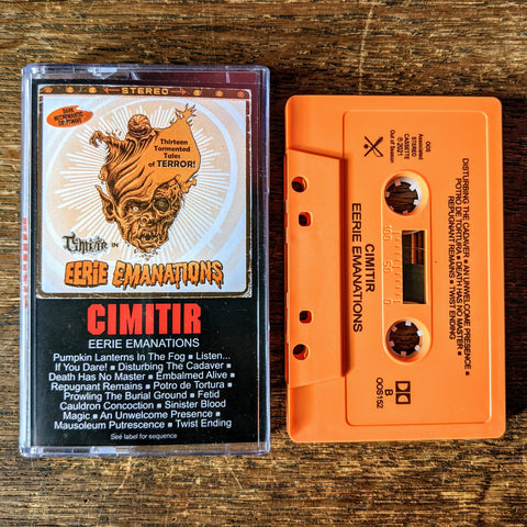 [SOLD OUT] CIMITIR "Eerie Emanations" Cassette Tape