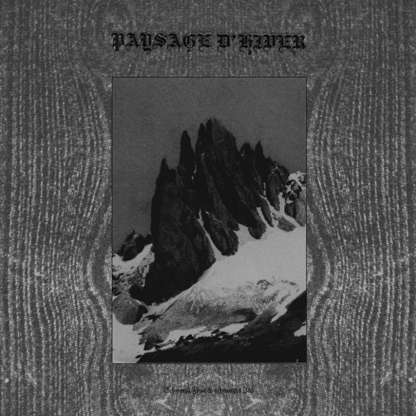 [SOLD OUT] PAYSAGE D'HIVER / LUNAR AURORA "Schwarzä Feus / A Haudiga Fluag" Vinyl LP