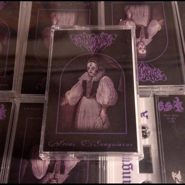 [SOLD OUT] SANGUINARIA "Árias Sanguíneas" cassette tape