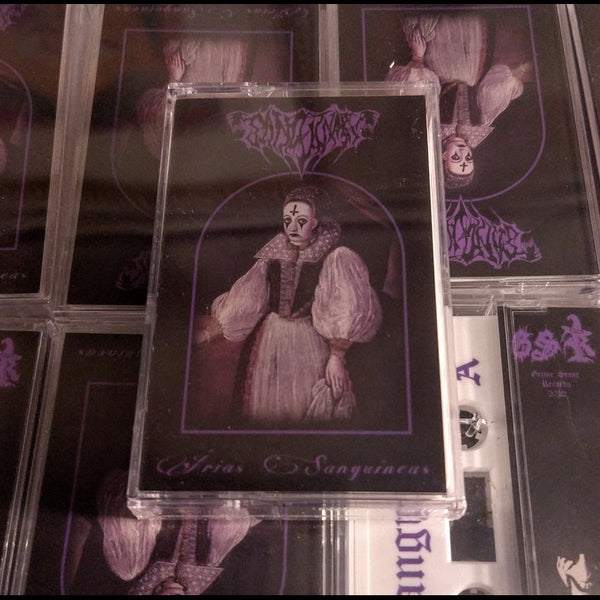 [SOLD OUT] SANGUINARIA "Árias Sanguíneas" cassette tape
