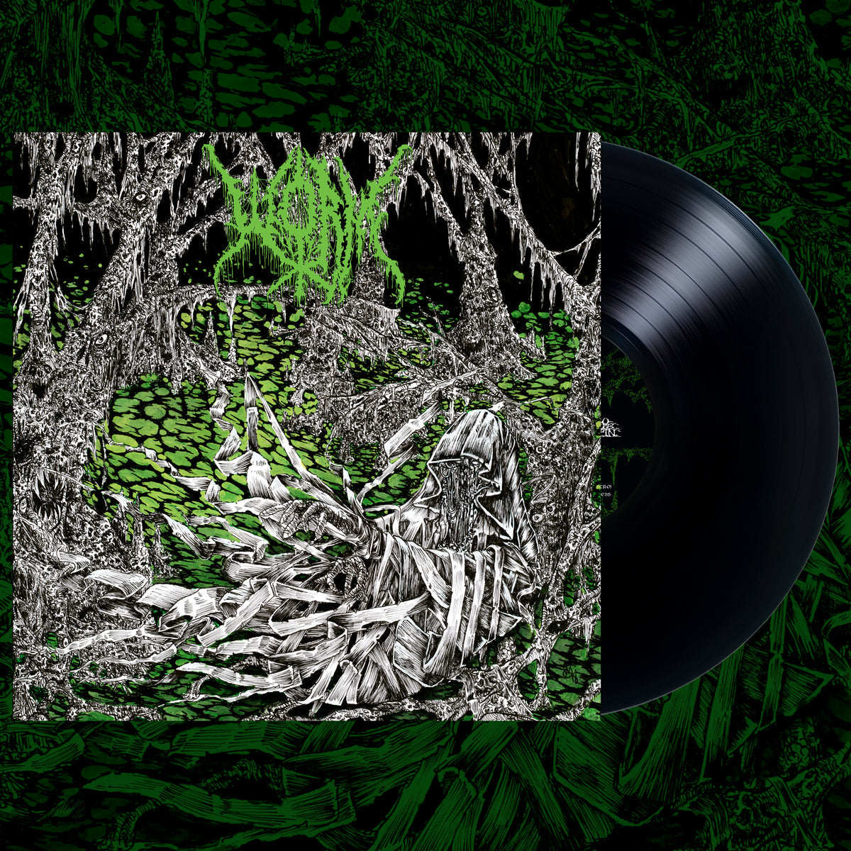 WORM "Gloomlord" vinyl LP [w/ huge poster]