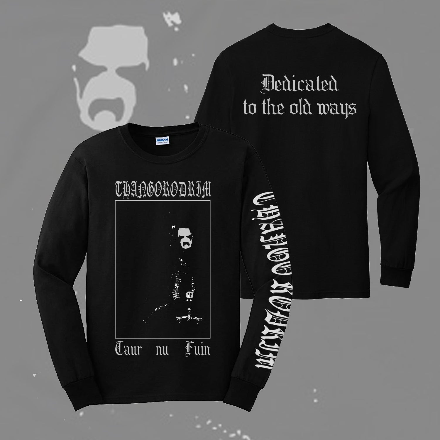 THANGORODRIM "Taur Nu Fuin" Long Sleeve Shirt [BLACK]