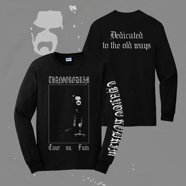 THANGORODRIM "Taur Nu Fuin" Long Sleeve Shirt [BLACK]