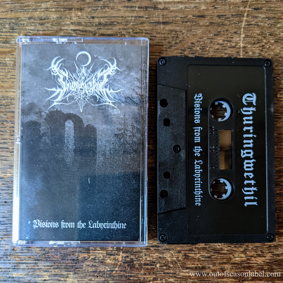 [SOLD OUT] THURINGWETHIL "Visions From The Labyrinthine" Cassette Tape (Lim. 100)