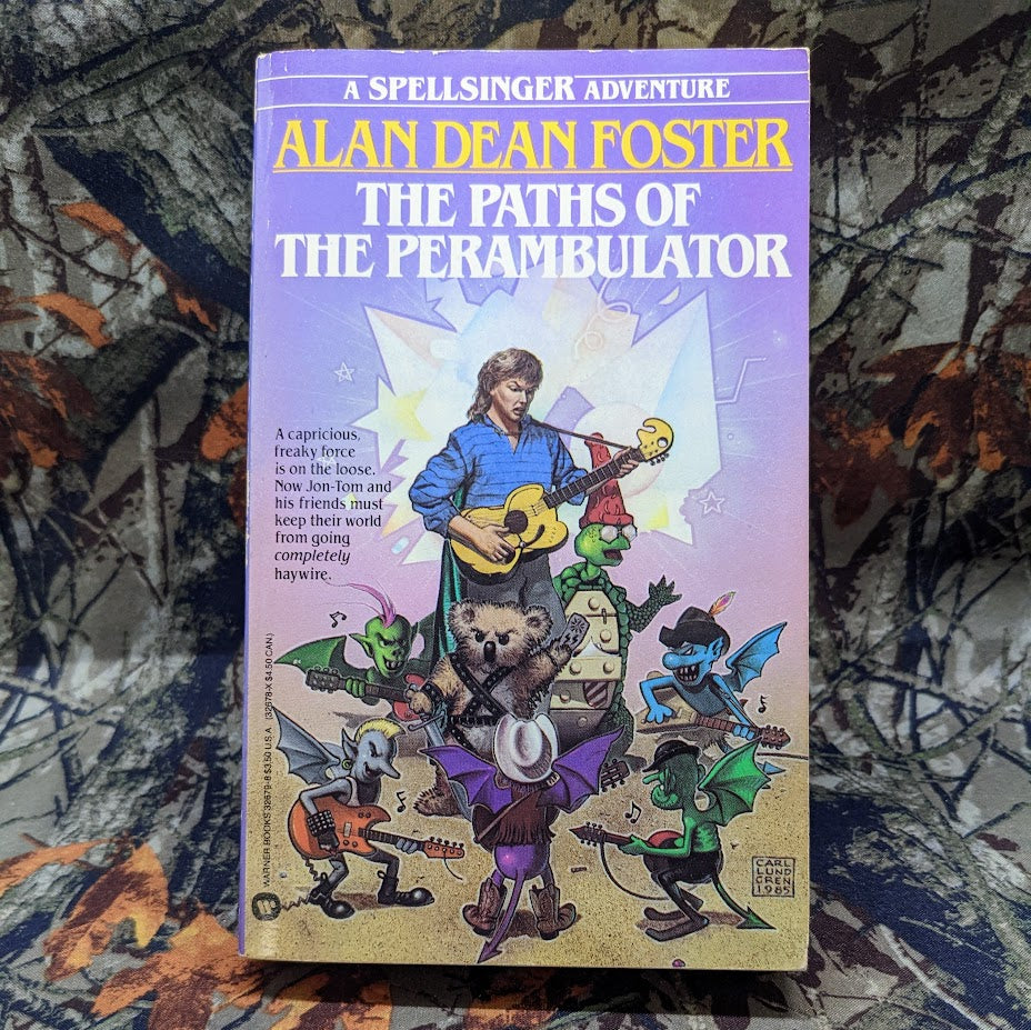 PATHS OF THE PERAMBULATOR, THE by Alan Dean Foster (paperback book)