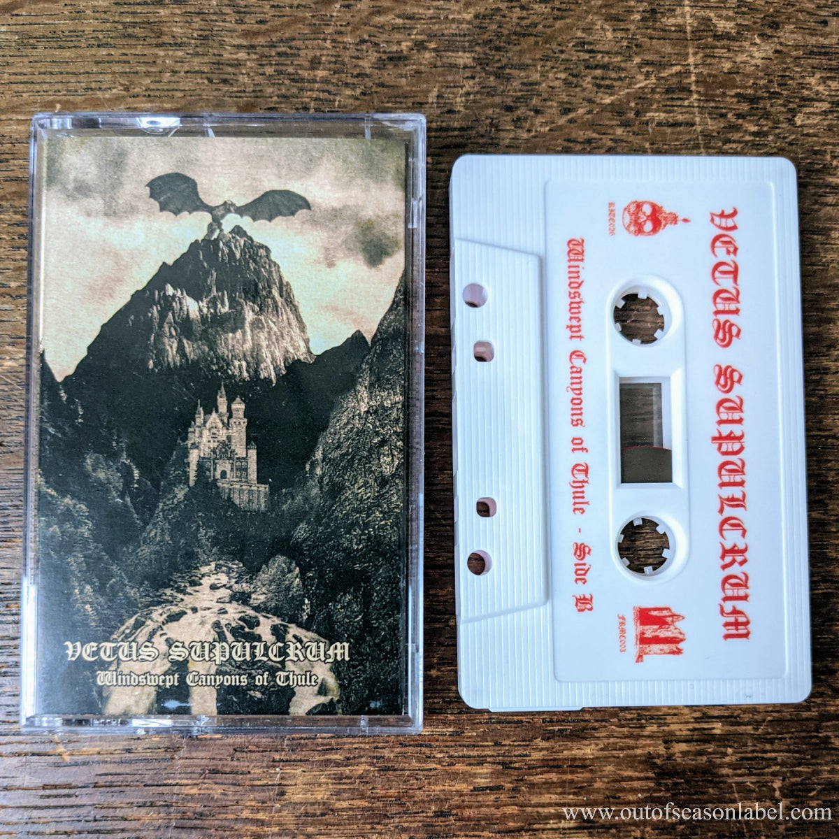 [SOLD OUT] VETUS SUPULCRUM "Windswept Canyons Of Thule" Cassette Tape (Lim. 150)